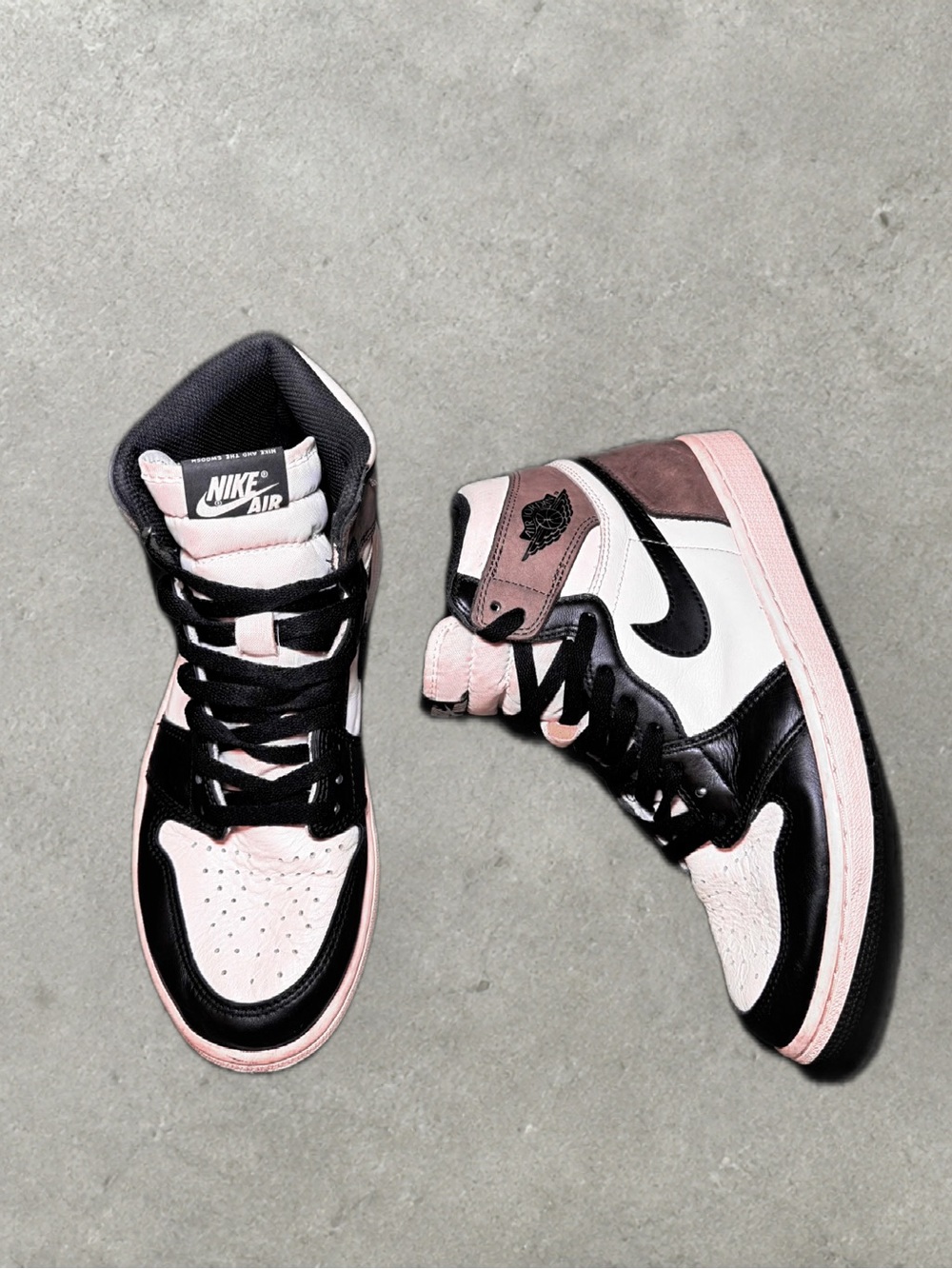 Nike Air Jordan 1 Mid Dark Mocha (Size 8.5)